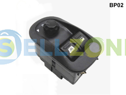 Μικρή κονσόλα κουμπιών ελέγχου ηλεκτρικών παραθύρων για Peugeot 206 306 Citroen - BP02